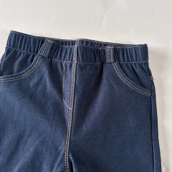 Kiabi Denim Look Jeggings with Elastic Waistband - 24M - Picture 3 of 4